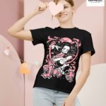Nezuko Kamado Demon Slayer Graphic Printed Regular Fit T-Shirt