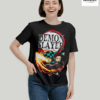 Women Tanjiro Kamado Demon Slayer Graphic Printed Regular Fit T-Shirt
