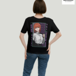 Makima ChainsawMan Graphic Printed Regular Fit T-Shirt