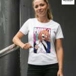 Makima ChainsawMan Graphic Printed Regular Fit T-Shirt