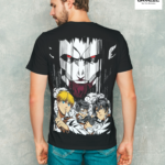 Group Of Attack on Titan Geometry Graphic Regular Fit T-Shirt