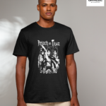 White Red Eren Yeager Attack on Titan Geometry Graphic Regular Fit T-Shirt