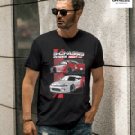 S-Chassis Power Car Graphic Printed Regular Fit T-shirt