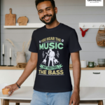 You Hear The Music Graphic Printed Regular Fit T-Shirt