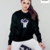 Astronaut Graphic Printed Sweatshirt
