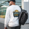 Men Rise Above the Storm Sweatshirt white