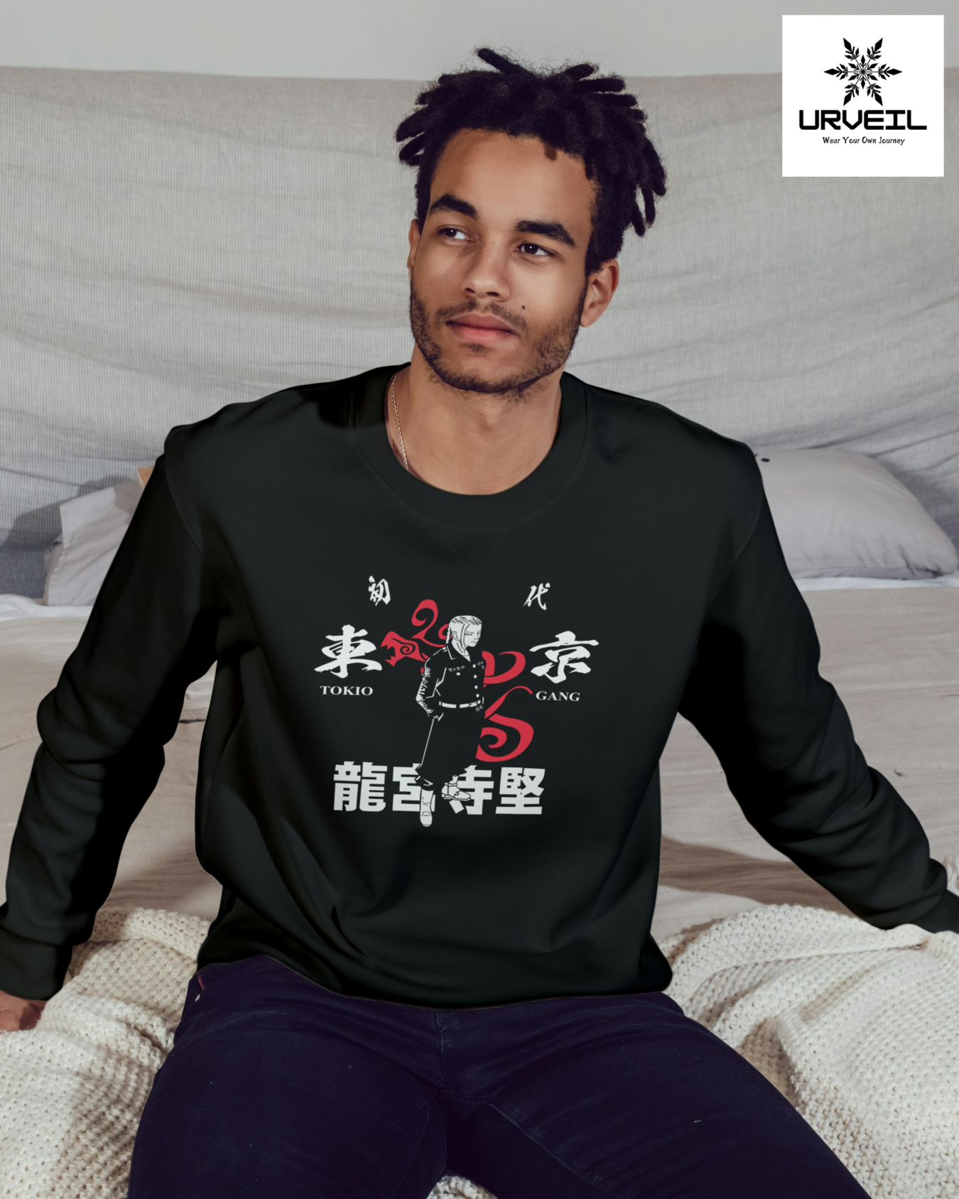 Tokio Gang Graphic Printed Sweatshirt