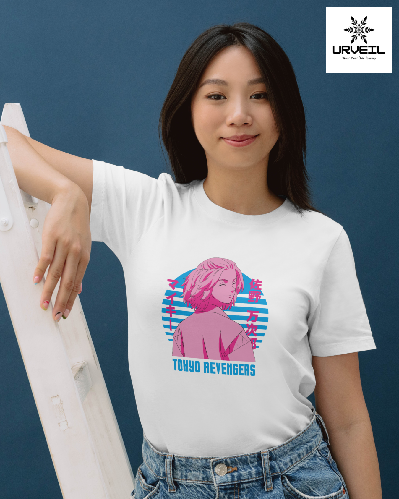 Pink Mikey Graphic Printed Regular Fit T-Shirt