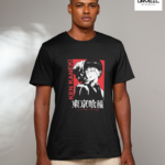 Ken Kaneki Tokyo Graphic Printed Regular Fit T-Shirt