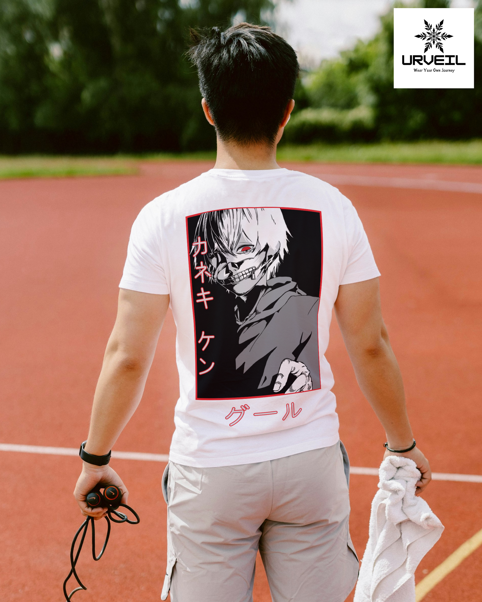 Tokyo Ghoul Graphic Printed Regular Fit T-Shirt