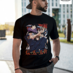 Satoru Gojo Jujutsu Kaisen Graphic Printed Regular Fit T-Shirt