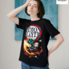 Women Tanjiro Kamado Demon Slayer Graphic Printed Regular Fit T-Shirt