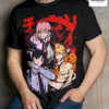 Denji & Power ChainsawMan Graphic Printed Regular Fit T-Shirt