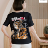 Women Eren Yeager Attack on Titan Geometry Graphic Regular Fit T-Shirt