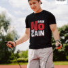 No Pain No Gain Graphic Printed Regular Fit T-shirt
