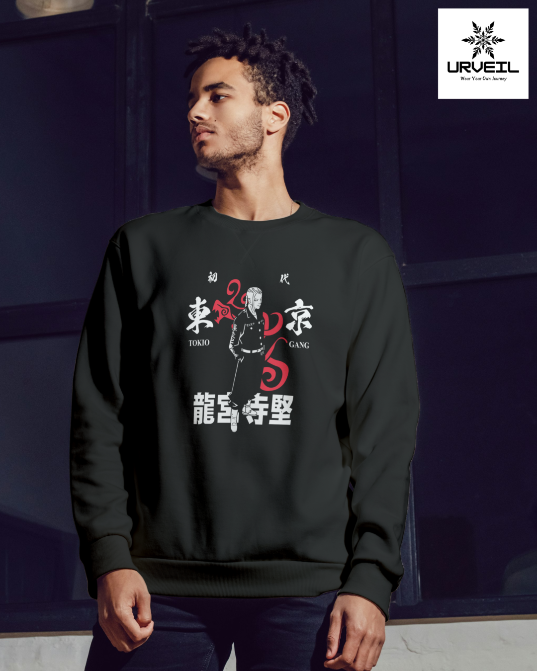 Tokio Gang Graphic Printed Sweatshirt