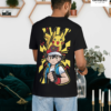 Pokémon Ash Graphic Printed Regular Fit T-Shirt