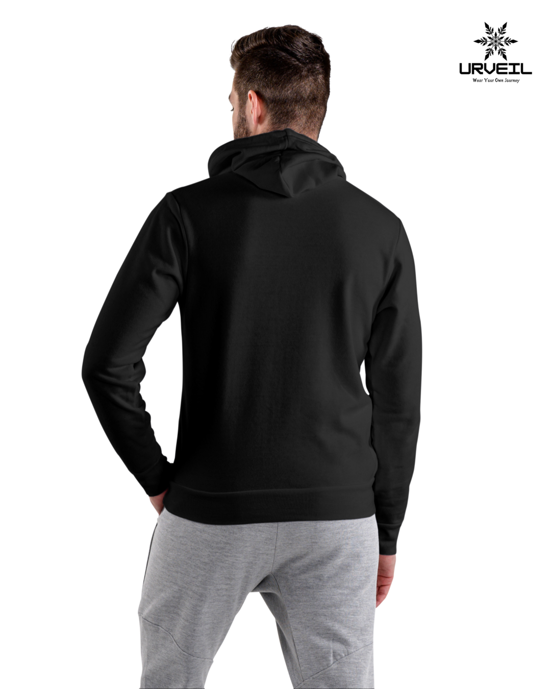 Music Is Life Graphic Printed Hoodie