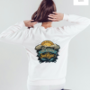 Women Rise Above the Storm Sweatshirt white