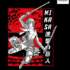 Mikasa Ackerman Attack on Titan Geometry Graphic Regular Fit T-Shirt