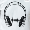 Headphone Graphic Printed Regular Fit T-Shirt