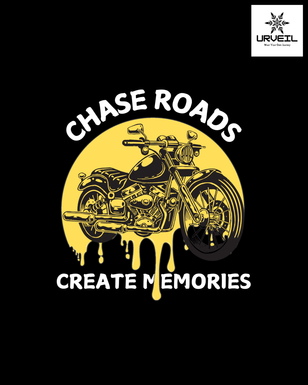 Chase Road Graphic Printed Regular Fit T-Shirt
