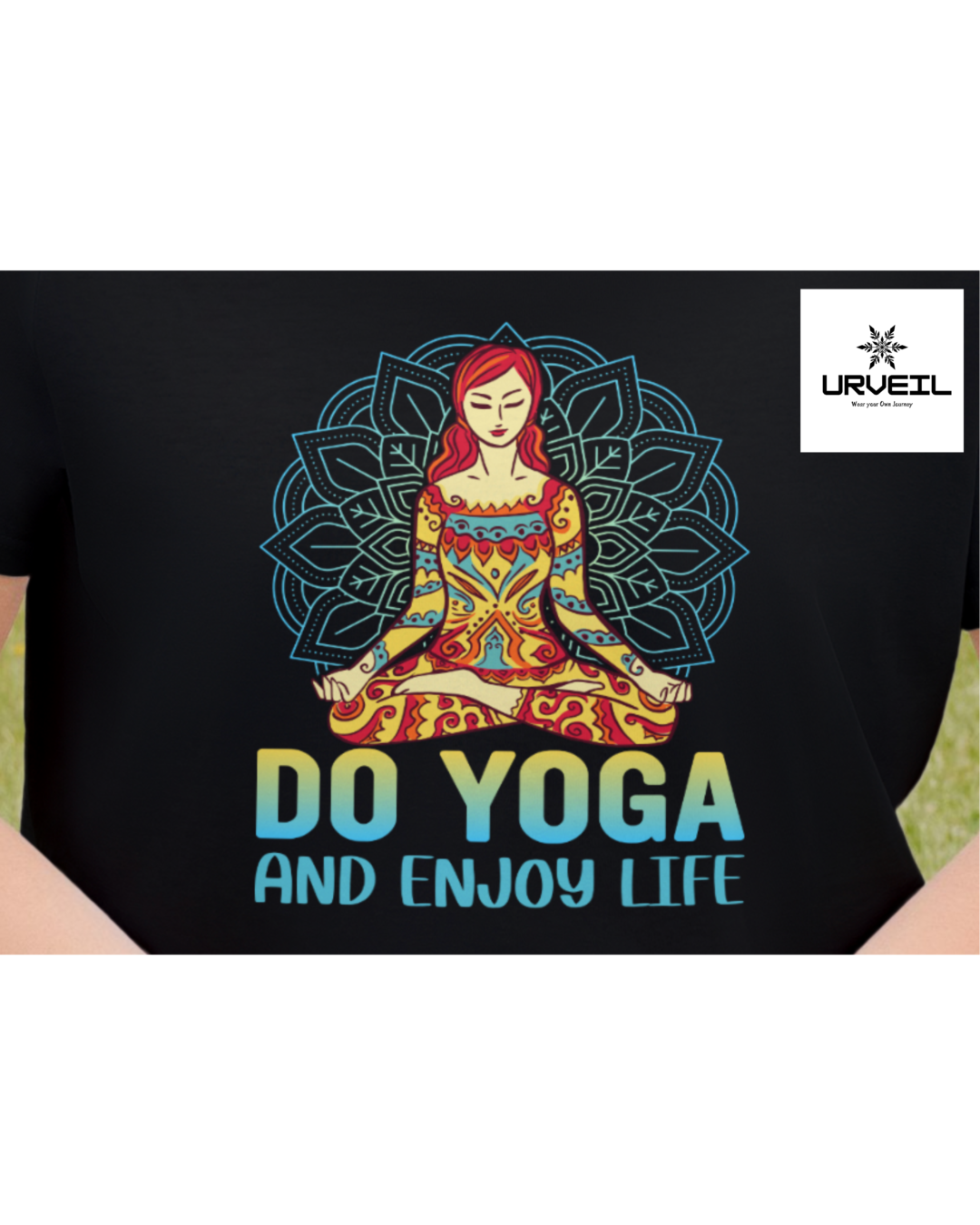 Do Yoga and Enjoy Life Regular Fit T-Shirt