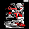 Women's Car Racing Graphic Printed Regular Fit T-shirt