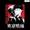 Ken Kaneki Tokyo Graphic Printed Regular Fit T-Shirt