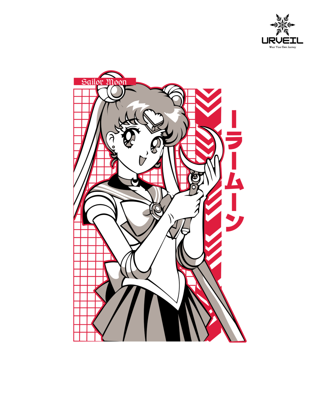 Sailor Moon Graphic Printed Regular Fit T-Shirt