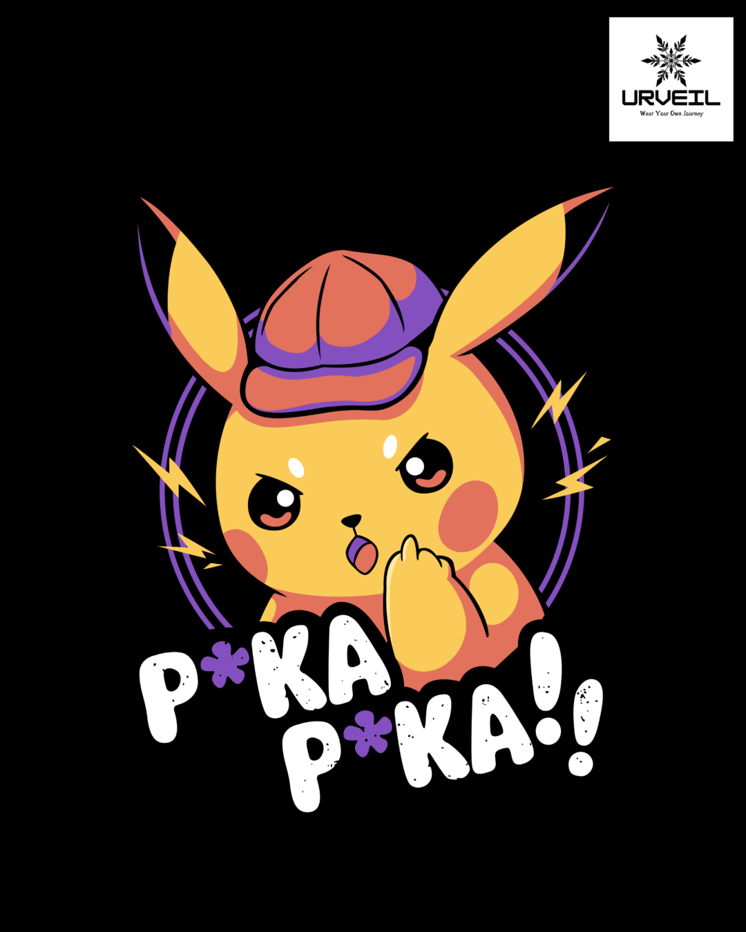 Pokémon Graphic Printed Regular Fit T-Shirt