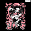 Nezuko Kamado Demon Slayer Graphic Printed Regular Fit T-Shirt
